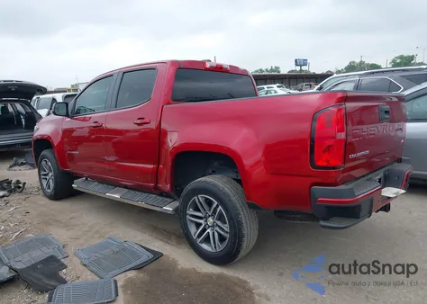 2021 Chevrolet Colorado 2Wd Short Box Wt из США, поврежденный, VIN 1GCGSBENXM1212204